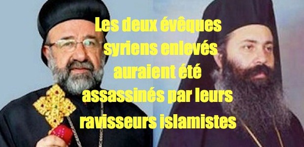 Les 2 évêques syriens enlevés auraient étés assassinés Eveques2-619x300