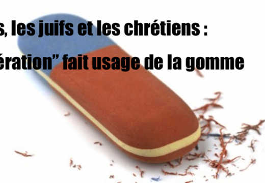 Valls, les juifs et les chrétiens : rétropédalage à “Libération” !