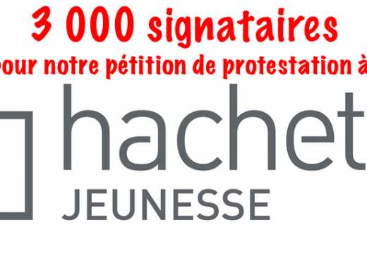 Hachette Jeunesse : notre pétition signée par 3 000 lecteurs !