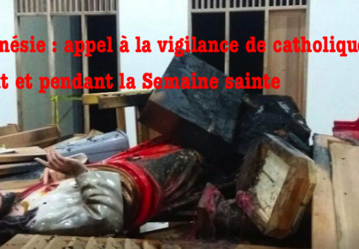Indonésie : les catholiques en état d’alerte pour la Semaine sainte